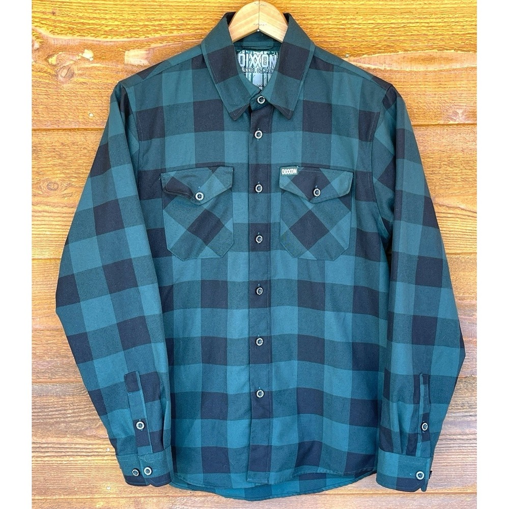 Dixxon Flannel Company The McCallister Men's Small Buffalo Plaid Button Up Shirt